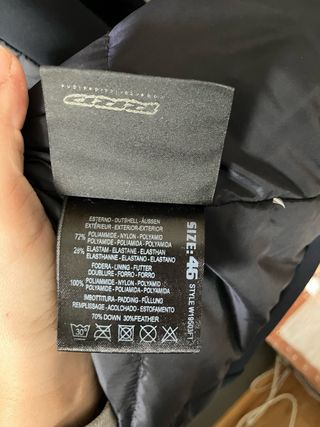 Abrigo RRD plumífero con capucha