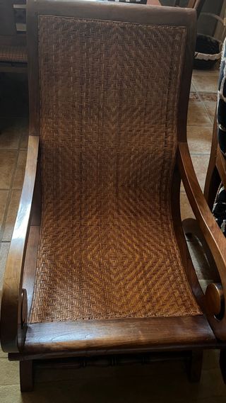 2 Sillones Coloniales con Almohadones