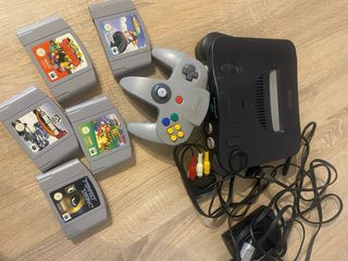 Nintendo 64 Negra/Gris