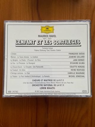 Ravel L'Enfant et les Sortilèges DG