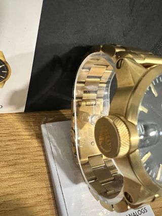 Reloj Nixon Chronicle 44 OroyNegro , estado perfet