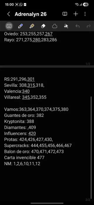 Panini Adrenalyn XL LaLiga 25-26