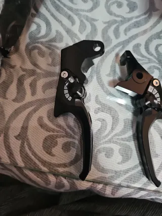 Manetas de moto negras