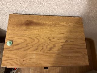 Comodino Maison du Monde in legno e metallo