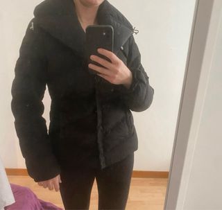 Abrigo Studio Classic Negro Talla S