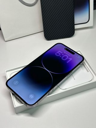 iPhone 14 Pro Max Viola 100% batteria