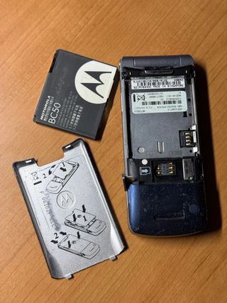 Motorola KRZR K1 Azul brillante