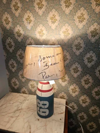 Lámpara de mesa decorativa 89