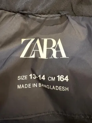 Chaleco Zara Hombre Negro tendencia nuevo