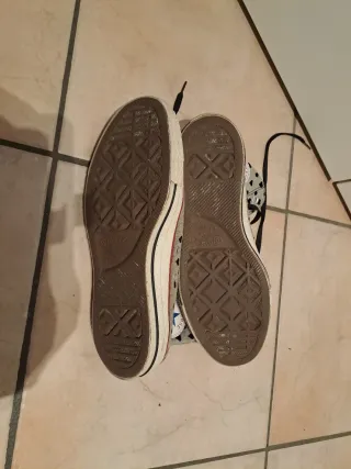 Converse All Star Stivaletti Rari Cuore Grigio Ros