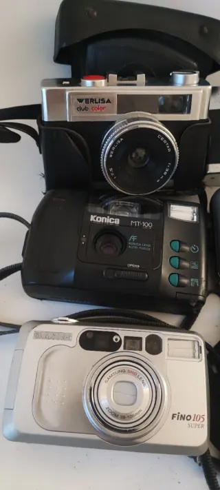 Lote de 6 cámaras: para piezas o colocación