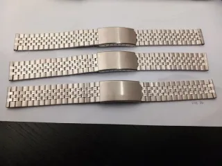 Set 3 Bracciali Acciaio Inoss. NOS