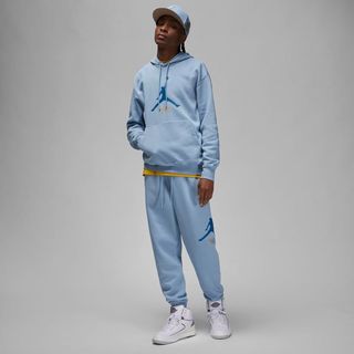Conjunto Jordan Hoodie y Pantalón Azul