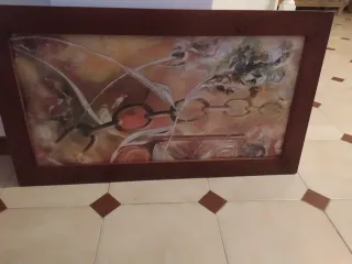 Cuadro abstracto 90x51cm