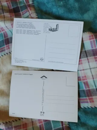 2 cartoline Monte Sant'Angelo