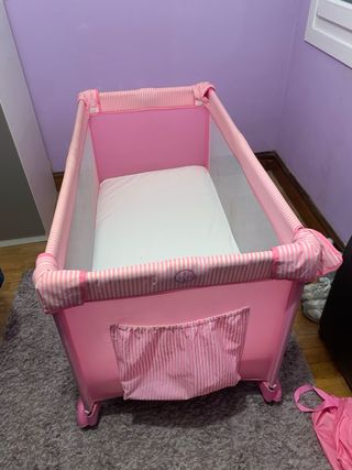 Cuna de viaje asalvobaby Rosa