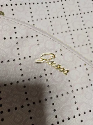 Mochila Guess Rosa y Dorada. Preciosa. Nueva