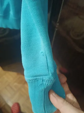 Felpa Nike donna azzurra