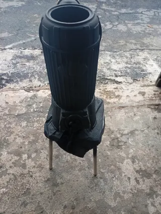 Estufa carbón pequeña