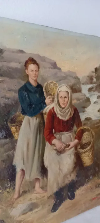 Óleo. Autor "Moral." 1980-82