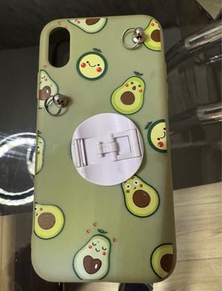 Funda iPhone XR Aguacates con Aro