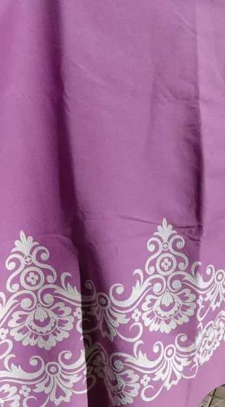 Tela refajo bordado.