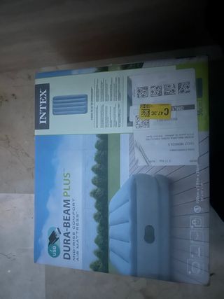 2 Colchones Hinchables Intex Individuales