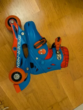 Patines Spiderman 2 en 1 ajustables