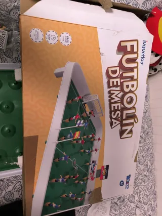 Futbolín infantil de juguettos