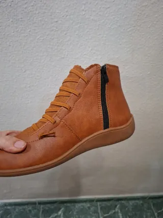 Botines mujer marrones