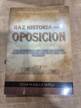 Libro Haz historia con tu oposición