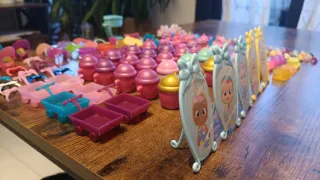 Lote Bebés Llorones y accesorios.