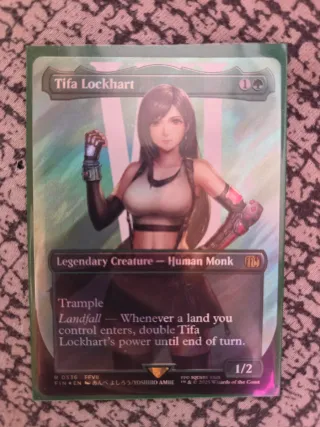 Tifa Lockhart MTG Surge Foil