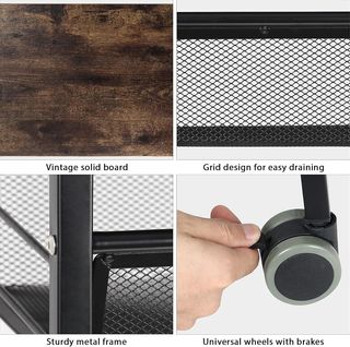 Carrito 4 Niveles LIANTRAL con Ruedas