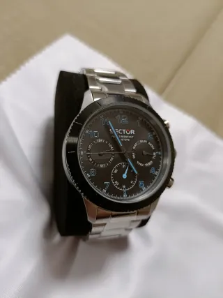Orologio Uomo Sector Cronografo Acciaio