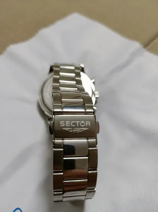 Orologio Uomo Sector Cronografo Acciaio