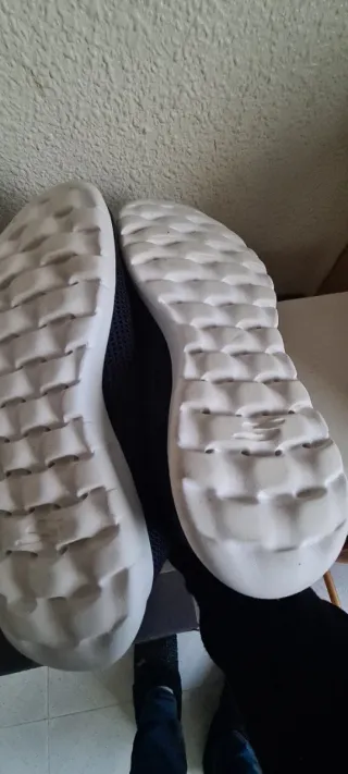 Zapatillas Skechers Go Walk Azul y Rosa