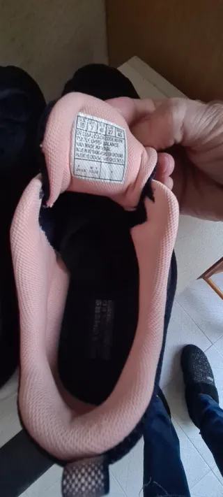 Zapatillas Skechers Go Walk Azul y Rosa