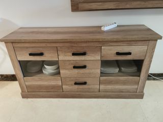 Sofá modular chaise longue beige