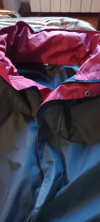 Giacca a vento Spalding nera e rossa