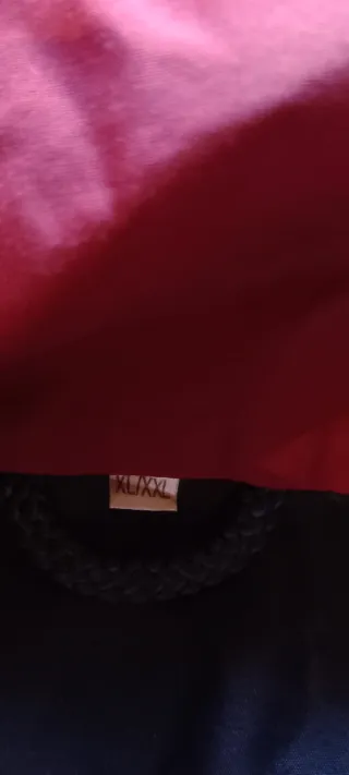 Giacca a vento Spalding nera e rossa