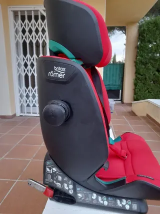Silla infantil coche Britax Römer Roja XP-PAD