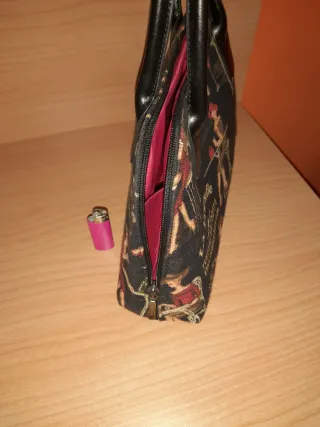 Borsa Royal Petisserie con stampa bistro