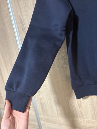 Sudadera azul cuello polo New York