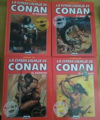 La espada salvaje de Conan tomos rojos Planeta