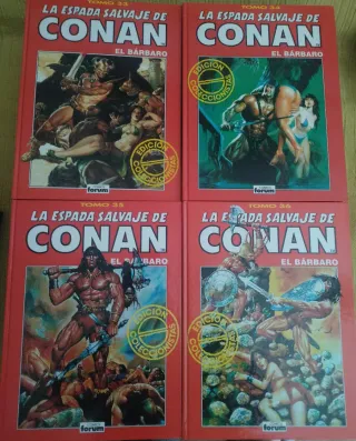 La espada salvaje de Conan tomos rojos Planeta
