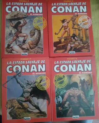 La espada salvaje de Conan tomos rojos Planeta