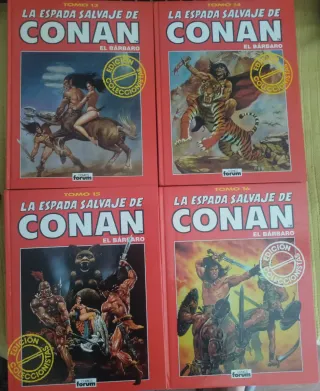 La espada salvaje de Conan tomos rojos Planeta