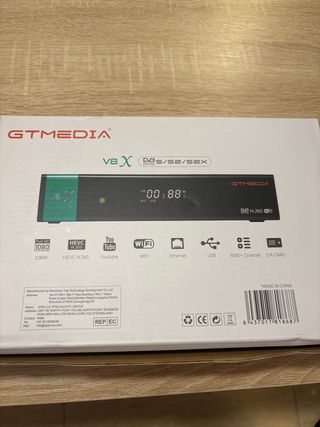 Decodificador GTMEDIA V8 X