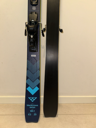 Esquís Black Crows Serpo Nuevos 180.1 + Fijaciones